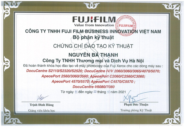 - Máy Photocopy HATS - Công Ty TNHH Thương Mại & Dịch Vụ Hà Nội